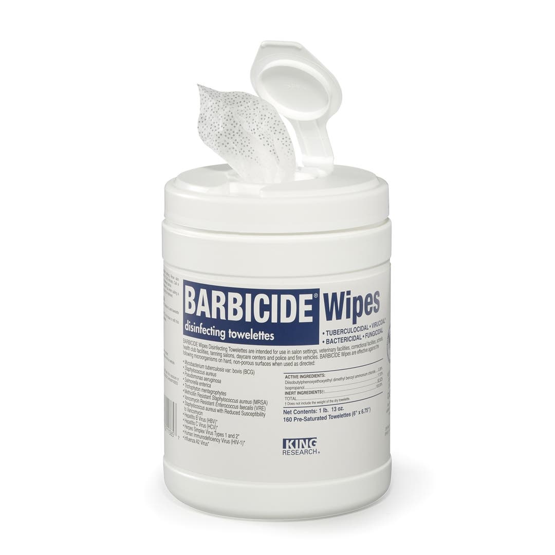 BARBICIDE Disinfecting Wipes - 160 count