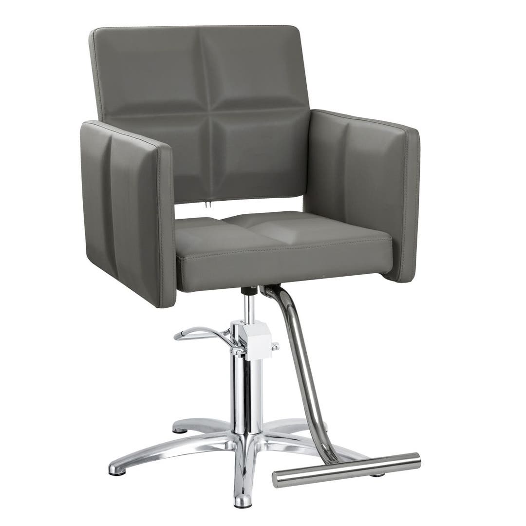 Aria Salon Styling Chair in Gray - Five Star - CLEARANCE - DISCONTINUED, AS IS, NO WARRANTY, NO RETURNS