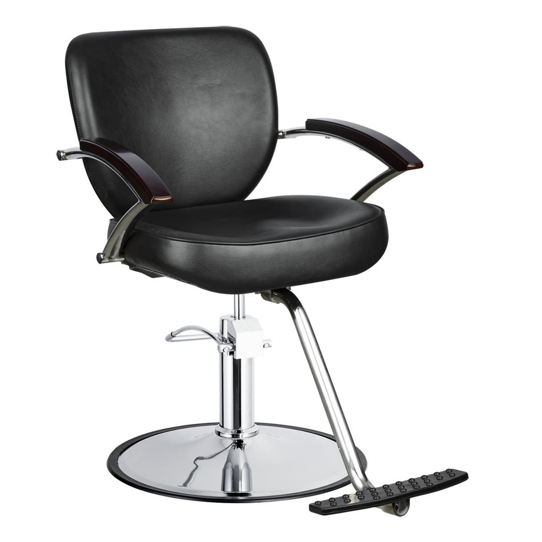 Aston Salon Styling Chair in Cashmere and Ivory - 5 Star - CLEARANCE - DISCONTINUED, AS IS, NO WARRANTY, NO RETURNS