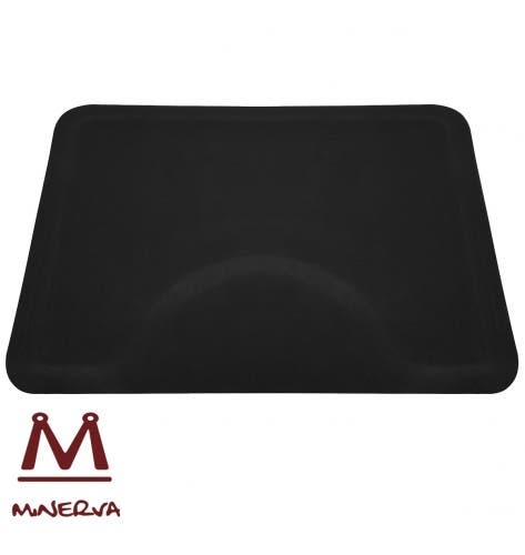Minerva Anti-Fatigue Mat 3'x4' Rectangle with Round Cut-Out-Single Sponge