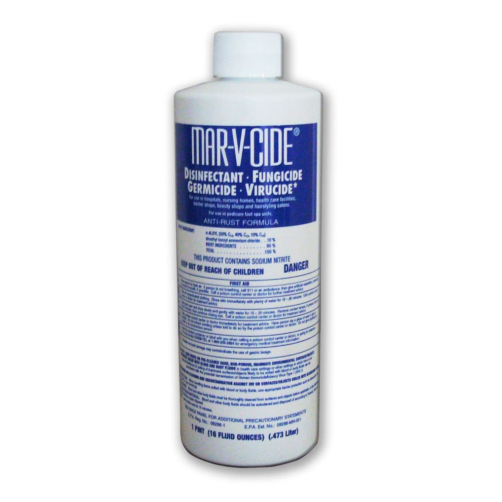 Mar-V-Cide Disinfectant 16 oz. - CLEARANCE, DISCONTINUED, AS IS, NO WARRANTY, NO RETURN