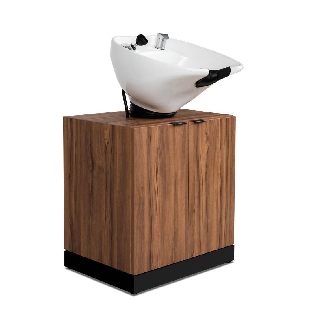 Nantucket Barber Sink with White Bowl