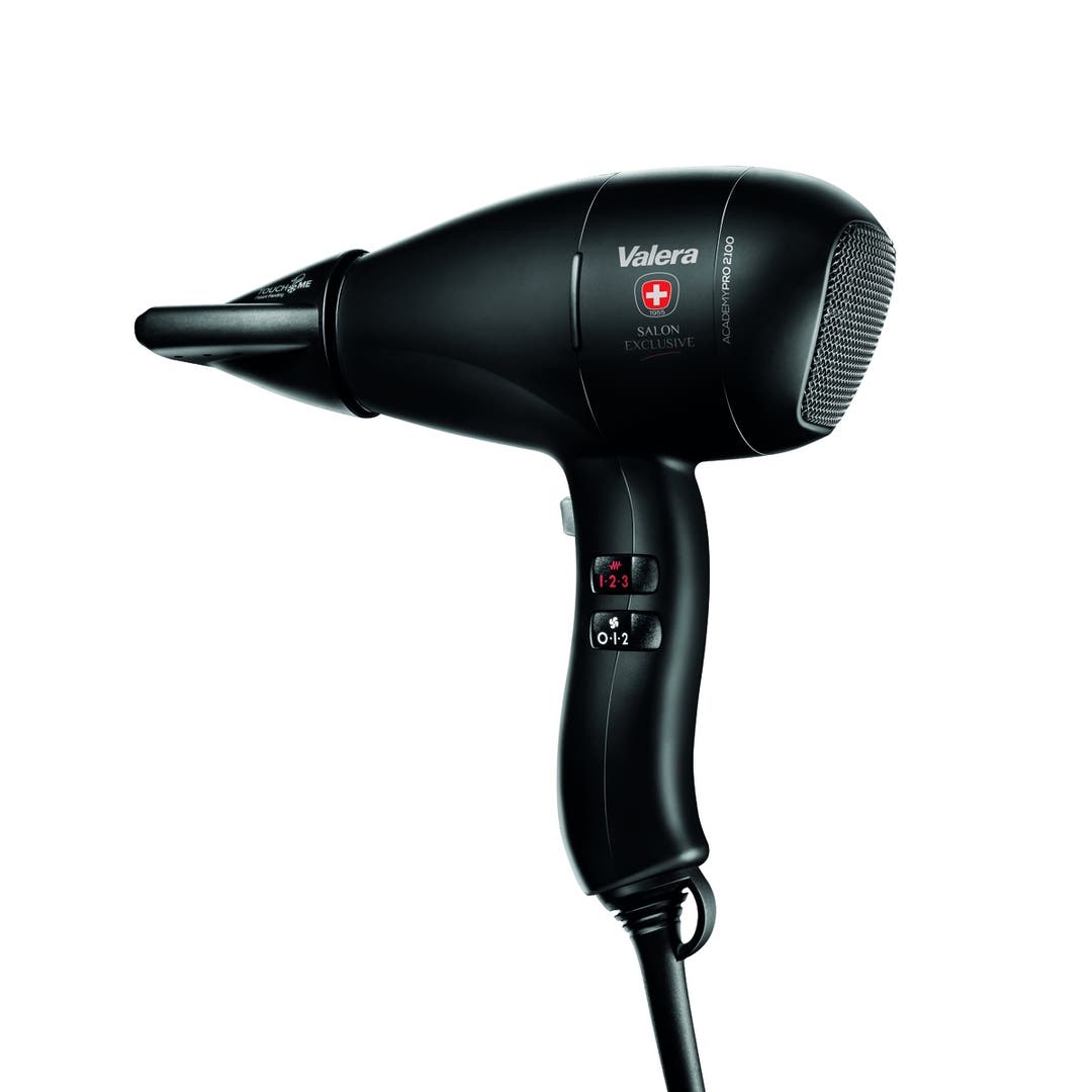 Valera Academy Pro 2100 Professional Blow Dryer in Soft Black - CLEARANCE, DISCONTINUED, AS IS, NO WARRANTY, NO RETURN