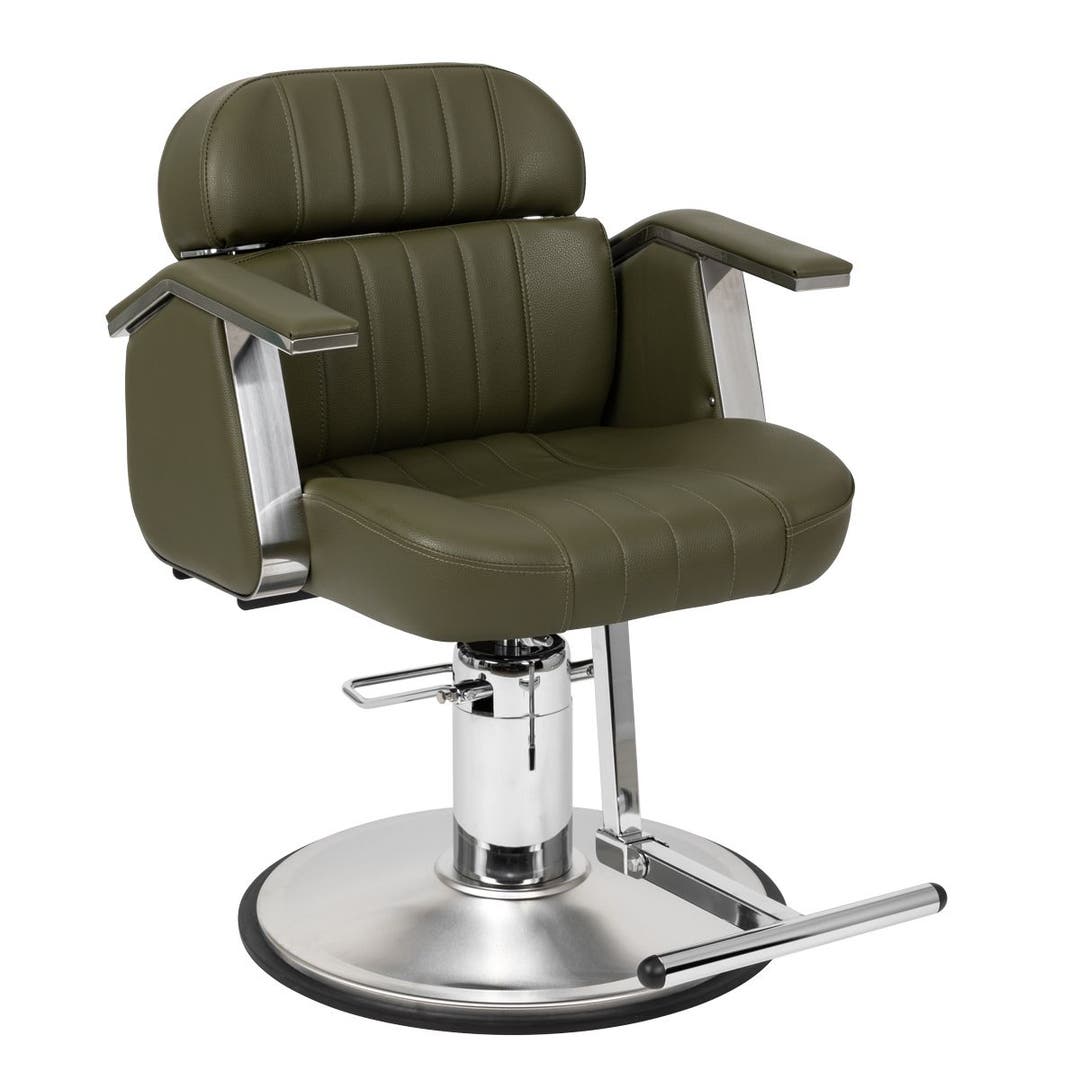 Atikus All Purpose Salon Chair with Flip-Up Footrest
