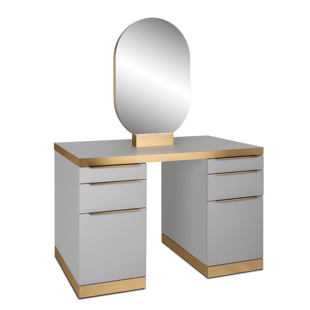 Waverly Double Sided Styling Station with Oval Mirror