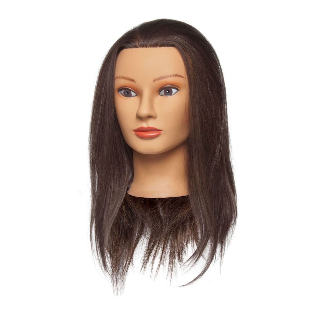 Penelope 100% Human Hair Mannequin Head