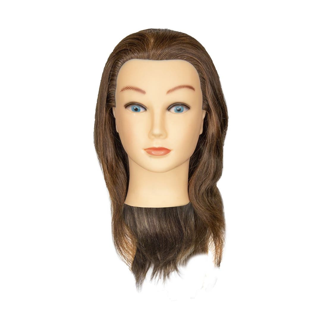 Lucy 100% Human Hair Mannequin Head