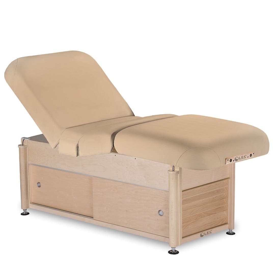 Living Earth Crafts Serenity Salon Top Massage Table with Cabinet Base